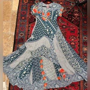 ✨✨SOLD✨✨✨Johnny Was maxi dress XS EUC floral print